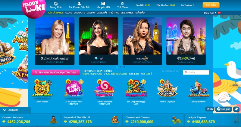 HappyLuke là một nhà cái casino được thành lập vào năm 2013